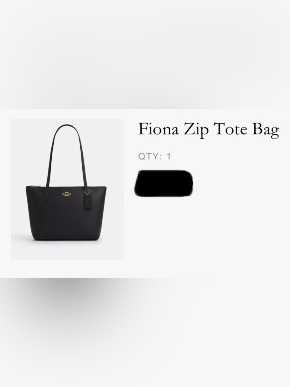 Coach Fiona zip tote - Picture 6 of 6